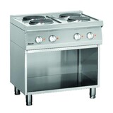 Bartscher El. fornuis 700, b800, 4-pits, oo