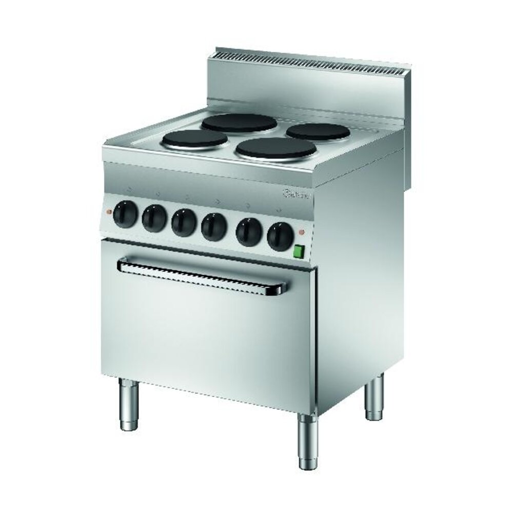 Bartscher El. fornuis 650, b700, 4-pits, eo | 115058 Bartscher El. fornuis 650, b700, 4-pits, eo | 115058