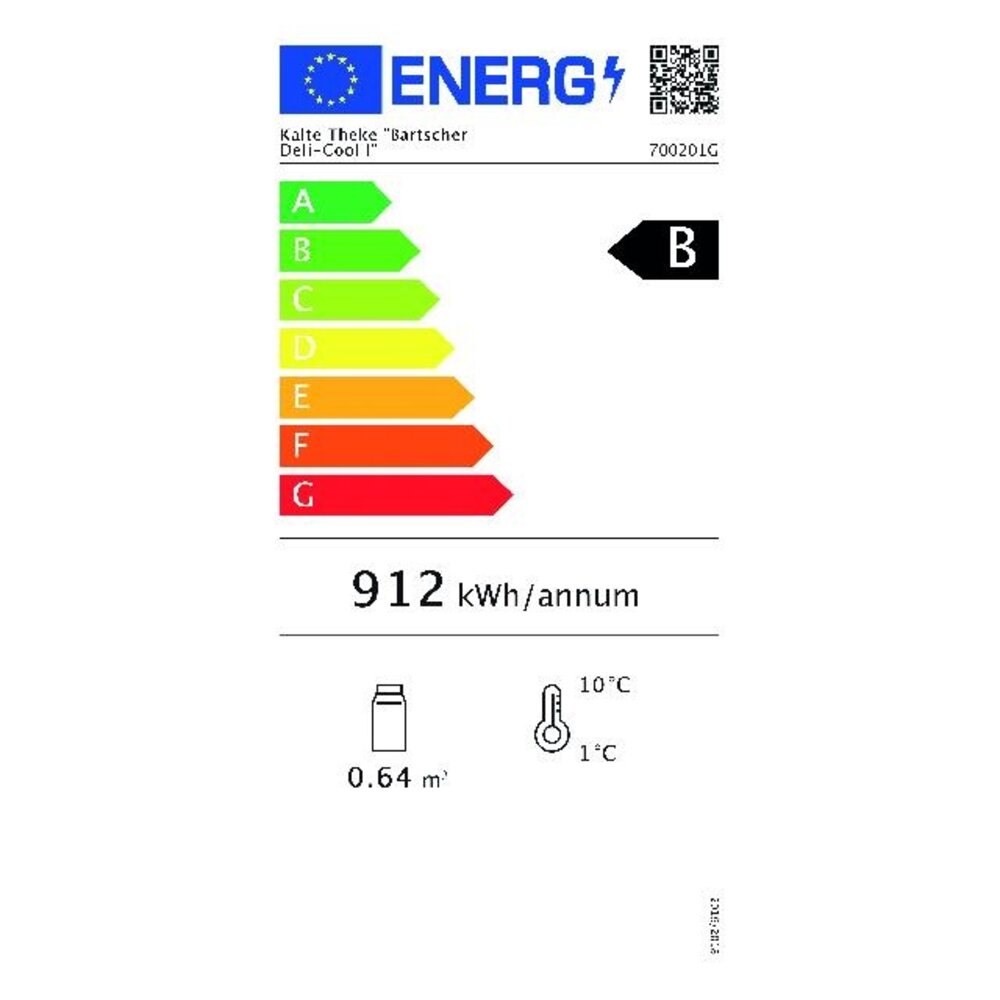 Bartscher Koelvitrine   deli cool i | 700201G Bartscher Koelvitrine   deli cool i | 700201G