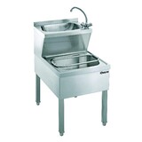 Bartscher Handwasbak-uitstortbak, mengkraan Bartscher Handwasbak-uitstortbak, mengkraan