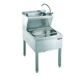 Bartscher Handwasbak-uitstortbak, mengkraan Bartscher Handwasbak-uitstortbak, mengkraan