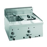 Bartscher Friteuse gas 600, b600, 2x8l