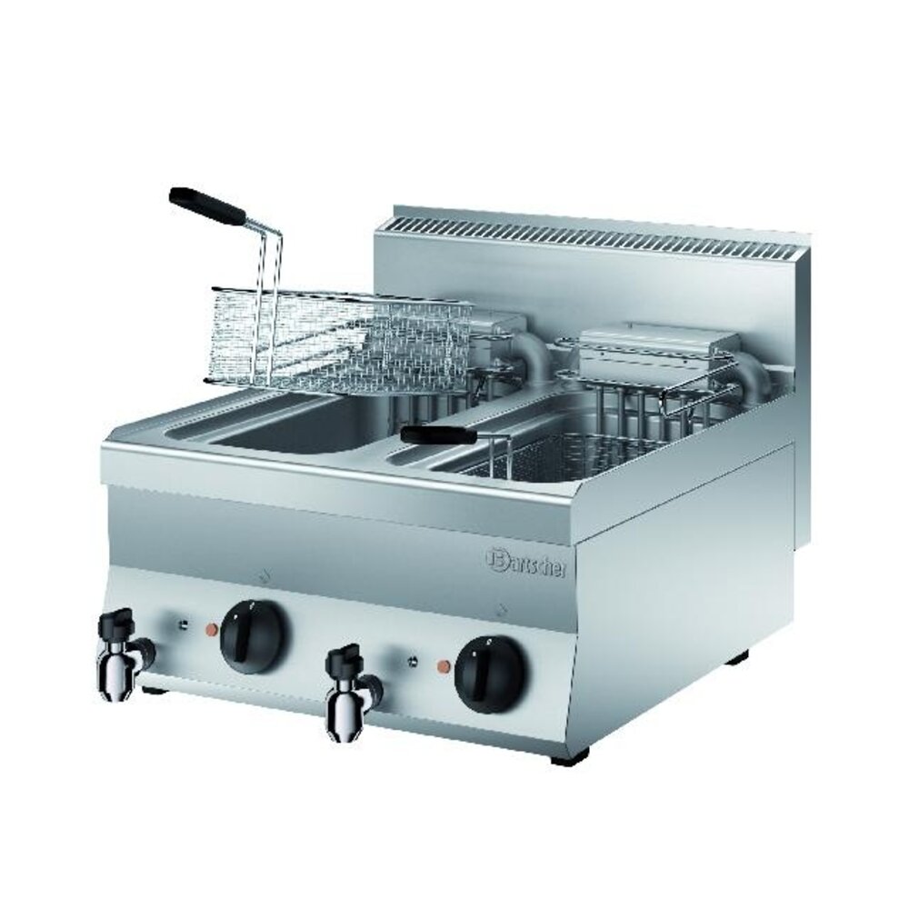 Bartscher Friteuse 650, b600, 2x10l | 115205 Bartscher Friteuse 650, b600, 2x10l | 115205