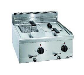 Bartscher Friteuse 600, b600, 2x6l Bartscher Friteuse 600, b600, 2x6l