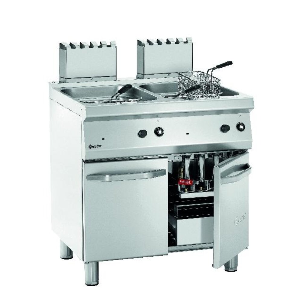 Bartscher Friteuse gas, 700, b800, 2x23l | 2859271 Bartscher Friteuse gas, 700, b800, 2x23l | 2859271