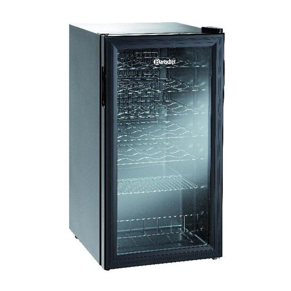 Bartscher Flessenkoelkast 88l, 28fl, glasd. | 700182G Bartscher Flessenkoelkast 88l, 28fl, glasd. | 700182G