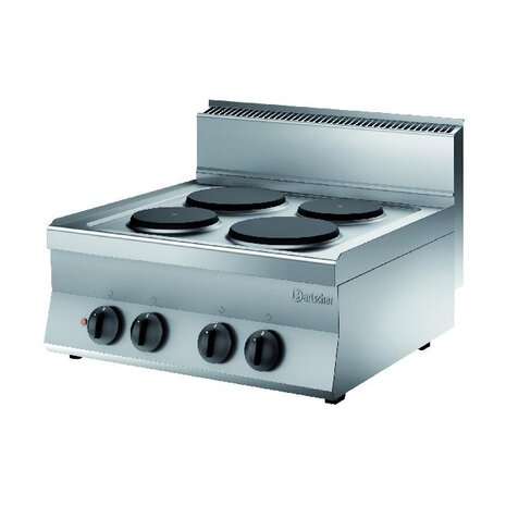 Bartscher El. fornuis 650, b700, 4-pits, ta | 115007 Bartscher El. fornuis 650, b700, 4-pits, ta | 115007