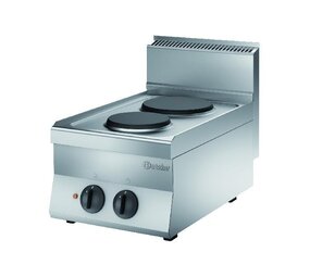 Bartscher El. fornuis 650, b400, 2-pits, ta Bartscher El. fornuis 650, b400, 2-pits, ta