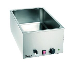 Bartscher Bain-marie, 1 1gn, 150 mm, kraan Bartscher Bain-marie, 1 1gn, 150 mm, kraan