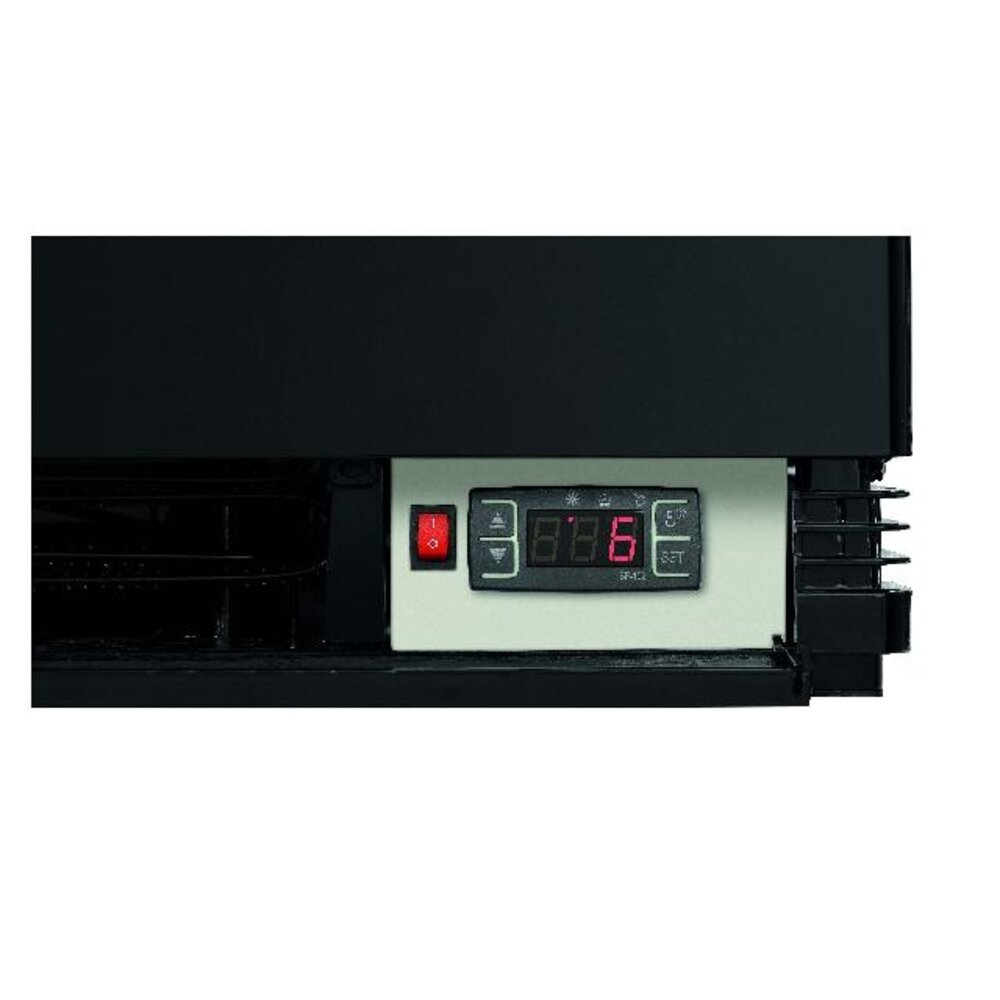 Bartscher Mini-koelvitrine 98l-sw | 700398G Bartscher Mini-koelvitrine 98l-sw | 700398G