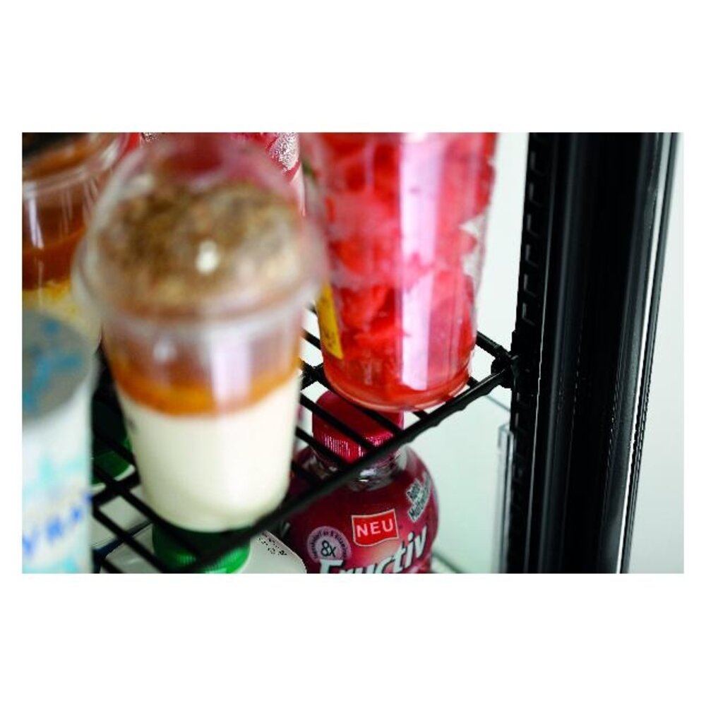 Bartscher Mini-koelvitrine 98l-sw | 700398G Bartscher Mini-koelvitrine 98l-sw | 700398G