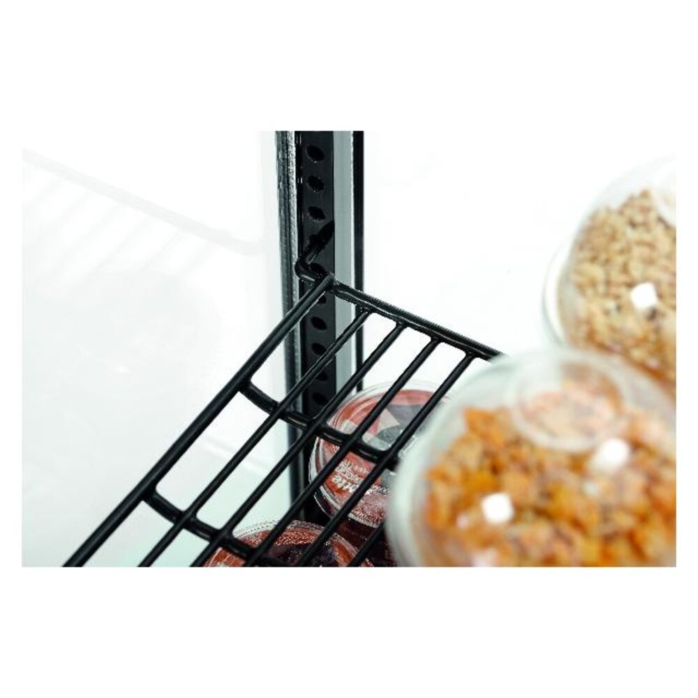 Bartscher Mini-koelvitrine 58l-sw | 700358G Bartscher Mini-koelvitrine 58l-sw | 700358G