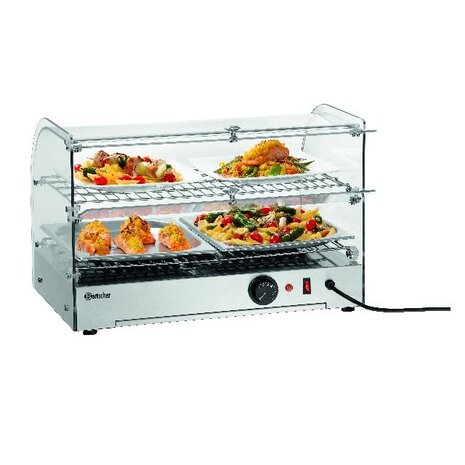 Bartscher Warmhoudvitrine 5200 2er | 305062