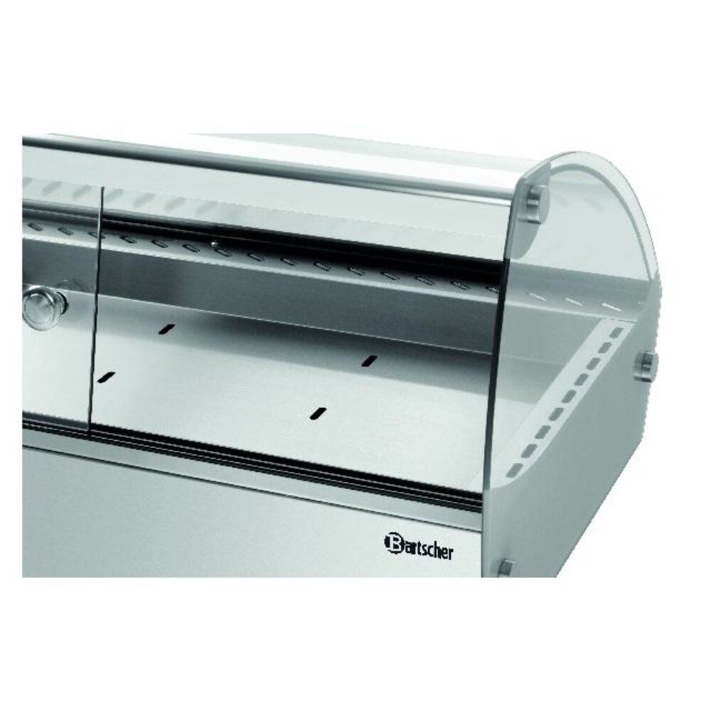 Bartscher Hete opzetvitrine r6 6 x 1 3 gn | 305059