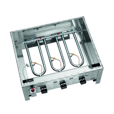 Bartscher Gas-tafelbraadgrill tb1000pf | 1061933