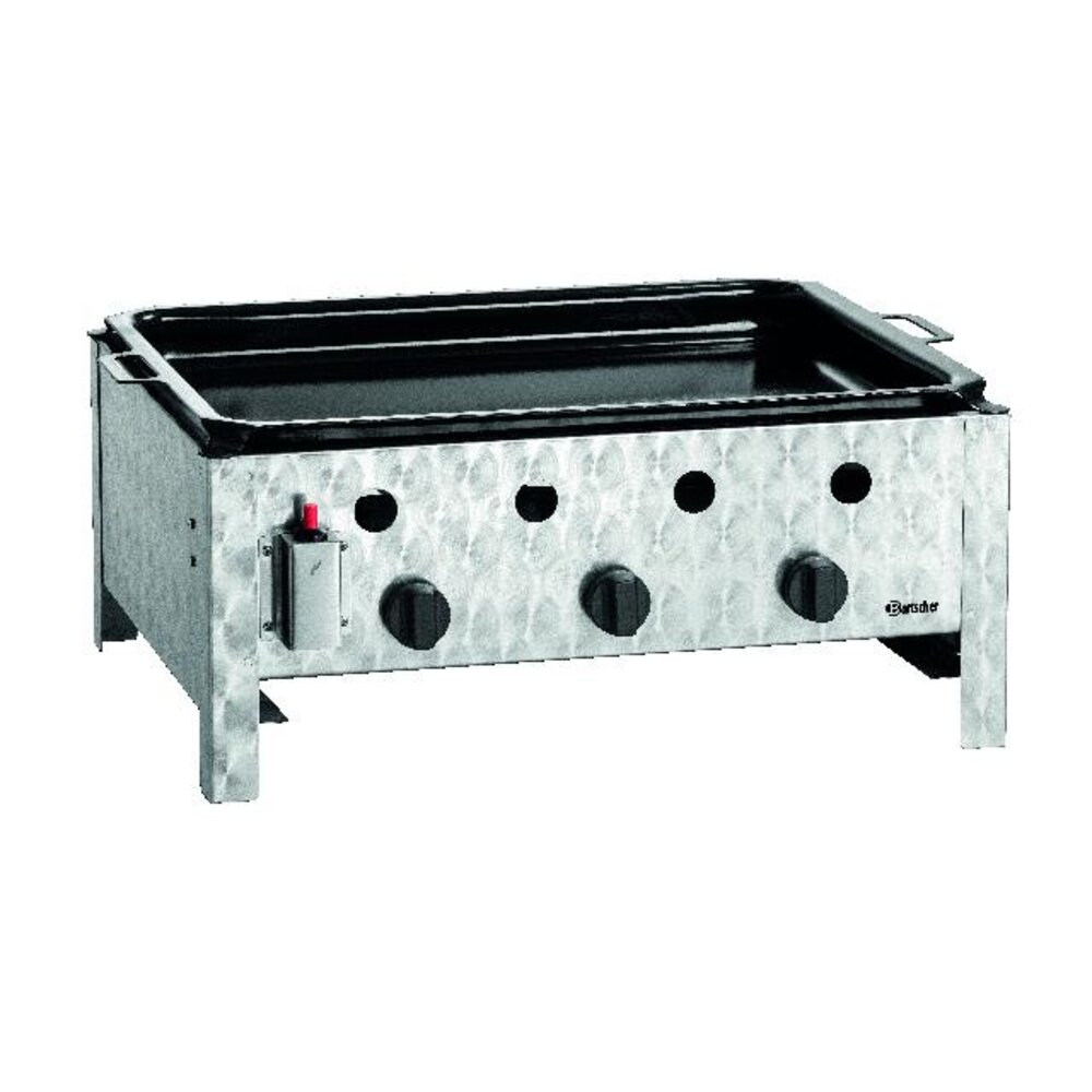 Bartscher Gas-tafelbraadgrill tb1000pf | 1061933