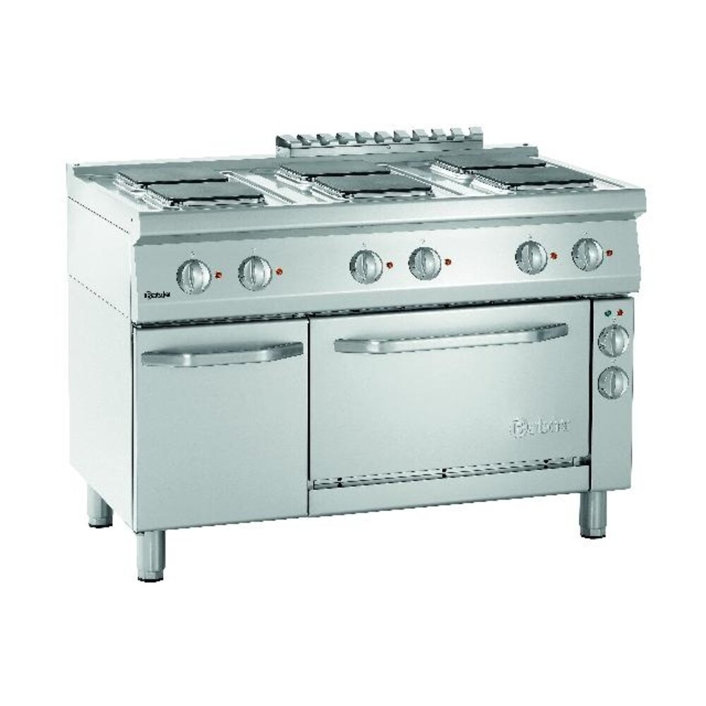 Bartscher Elektrisch fornuis 700, b1200, 6pl, ebo | 286347