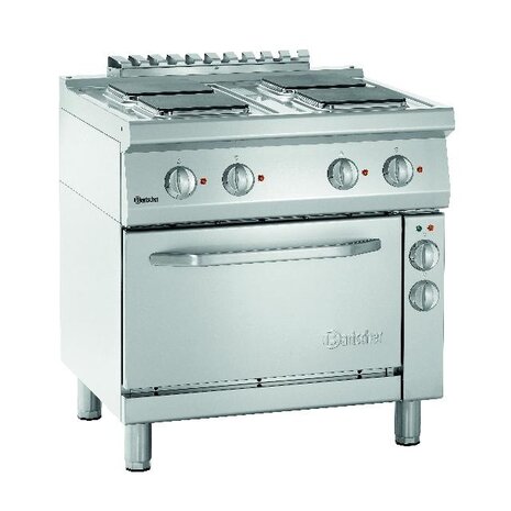 Bartscher El. fornuis 700, b 800, 4pits, eo | 286326