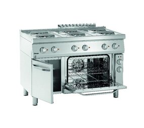 Bartscher Elektrisch fornuis 700, b1200, 6pl, ebo Bartscher Elektrisch fornuis 700, b1200, 6pl, ebo