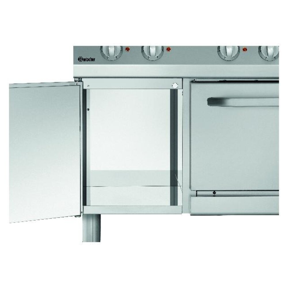 Bartscher Elektrisch fornuis 700, b1200, 6pl, ebo | 286247