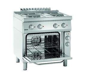 Bartscher Elektrisch fornuis 700, b800, 4pl, ebo Bartscher Elektrisch fornuis 700, b800, 4pl, ebo