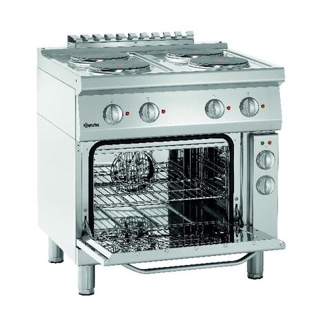 Bartscher Elektrisch fornuis 700, b800, 4pl, ebo | 286225 Bartscher Elektrisch fornuis 700, b800, 4pl, ebo | 286225
