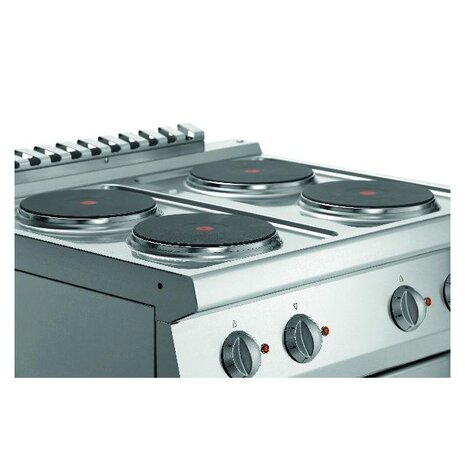 Bartscher Elektrisch fornuis 700, b800, 4pl, ebo | 286225 Bartscher Elektrisch fornuis 700, b800, 4pl, ebo | 286225