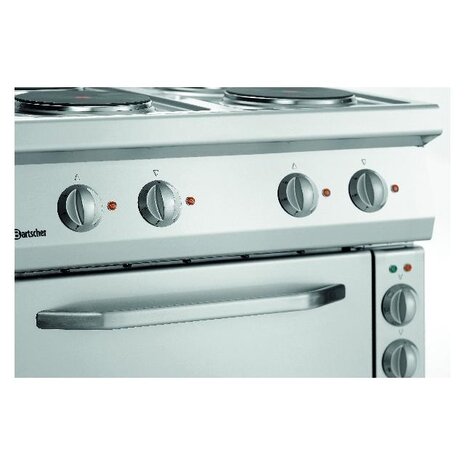 Bartscher Elektrisch fornuis 700, b800, 4pl, ebo | 286225 Bartscher Elektrisch fornuis 700, b800, 4pl, ebo | 286225