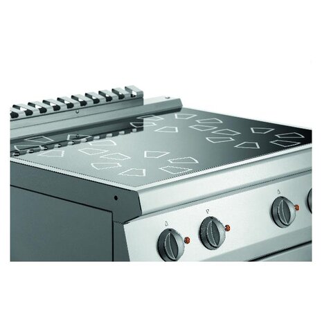 Bartscher Elektrisch fornuis 700, 4 felder, ebo | 287431