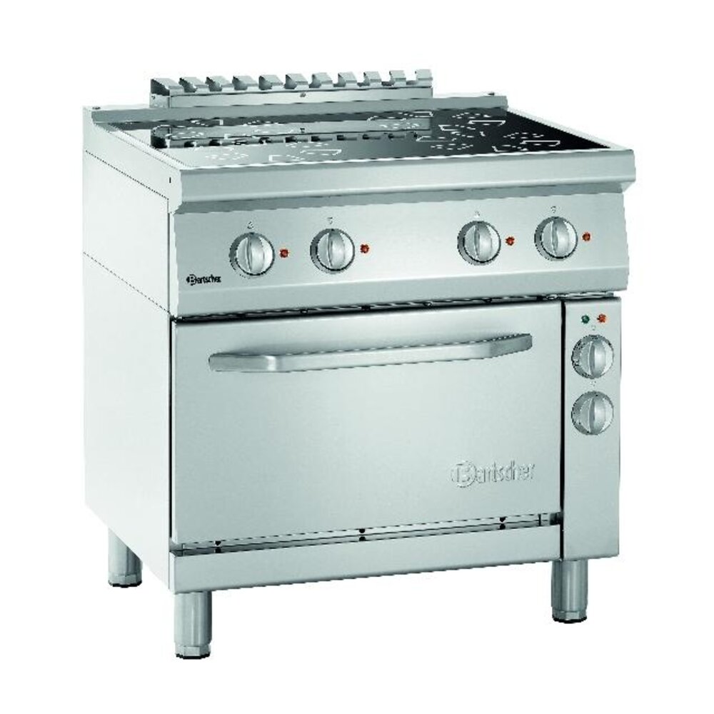 Bartscher Elektrisch fornuis 700, 4 felder, ebo | 287431