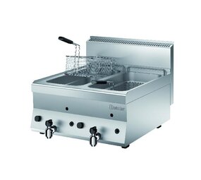 Bartscher Gas friteuse 650, 2x8l, tg Bartscher Gas friteuse 650, 2x8l, tg