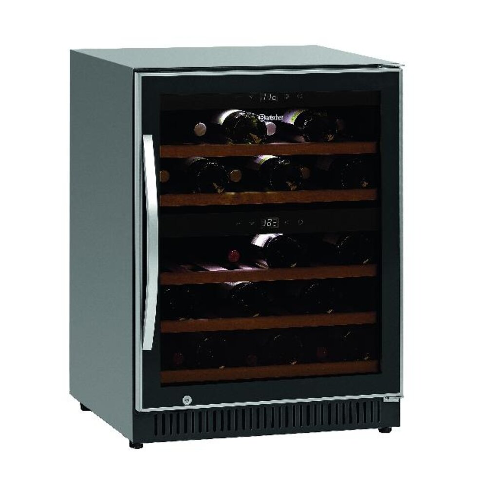 Bartscher Wijnkoelkast 2z 40fl | 700133 Bartscher Wijnkoelkast 2z 40fl | 700133