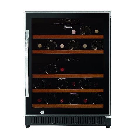 Bartscher Wijnkoelkast 2z 40fl | 700133 Bartscher Wijnkoelkast 2z 40fl | 700133