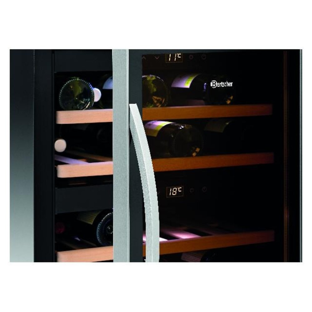Bartscher Wijnkoelkast 2z 40fl | 700133 Bartscher Wijnkoelkast 2z 40fl | 700133