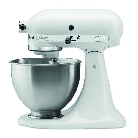 Bartscher Kitchenaid 5k45ssewh, wit, 4,28l | A150067 Bartscher Kitchenaid 5k45ssewh, wit, 4,28l | A150067