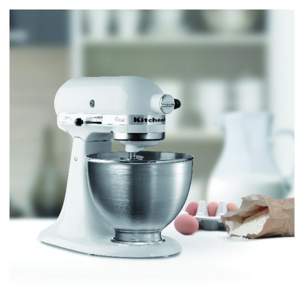 Bartscher Kitchenaid 5k45ssewh, wit, 4,28l | A150067 Bartscher Kitchenaid 5k45ssewh, wit, 4,28l | A150067