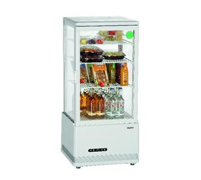 Bartscher Mini-koelvitrine 78l-we l Bartscher Mini-koelvitrine 78l-we l