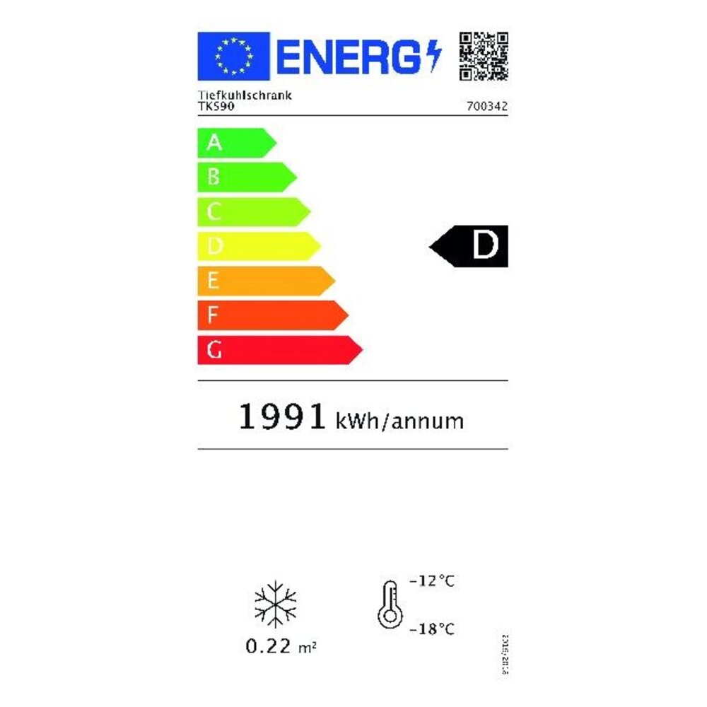 Bartscher Diepvrieskast tks90 | 700342 Bartscher Diepvrieskast tks90 | 700342