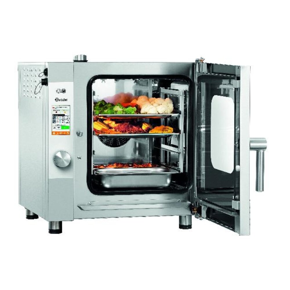 Bartscher Combi-steamer silversteam p-5230drs | 117672 Bartscher Combi-steamer silversteam p-5230drs | 117672