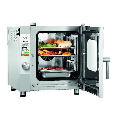 Bartscher Combi-steamer silversteam p-5230drs | 117672 Bartscher Combi-steamer silversteam p-5230drs | 117672