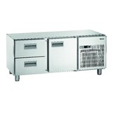 Bartscher Onderbouw-koelwerkbank 1400t1s2