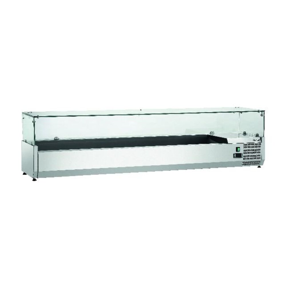 Bartscher Koelopzetvitrine gl3-1801 | 110278 Bartscher Koelopzetvitrine gl3-1801 | 110278