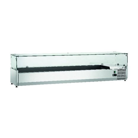 Bartscher Koelopzetvitrine gl3-1801 | 110278 Bartscher Koelopzetvitrine gl3-1801 | 110278