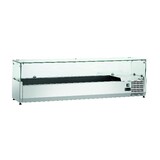 Bartscher Koelopzetvitrine gl3-1501 Bartscher Koelopzetvitrine gl3-1501