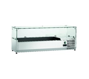 Bartscher Koelopzetvitrine gl3-1201 Bartscher Koelopzetvitrine gl3-1201