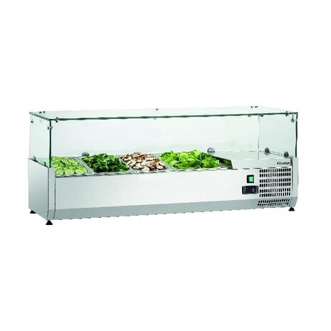 Bartscher Koelopzetvitrine gl3-1201 | 110275 Bartscher Koelopzetvitrine gl3-1201 | 110275