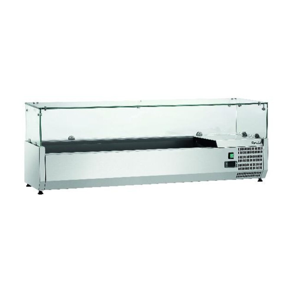 Bartscher Koelopzetvitrine gl4-1401 | 110271 Bartscher Koelopzetvitrine gl4-1401 | 110271