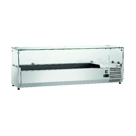 Bartscher Koelopzetvitrine gl4-1401 | 110271 Bartscher Koelopzetvitrine gl4-1401 | 110271