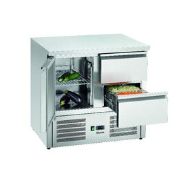 Bartscher Mini-koelwerkbank 900t1s2 Bartscher Mini-koelwerkbank 900t1s2