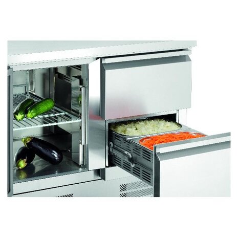 Bartscher Mini-koelwerkbank 900t1s2 | 110257 Bartscher Mini-koelwerkbank 900t1s2 | 110257